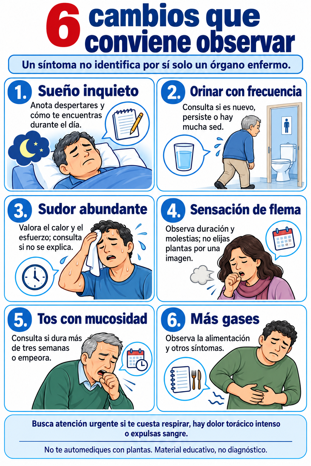 6 cambios que conviene observar, sin autodiagnosticarse
